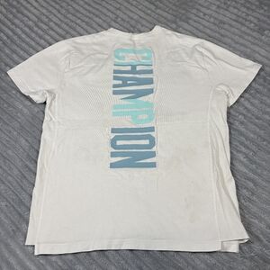 Champion men’s XL Heritage Jersey T-Shirt with an embroidered double chest pocke